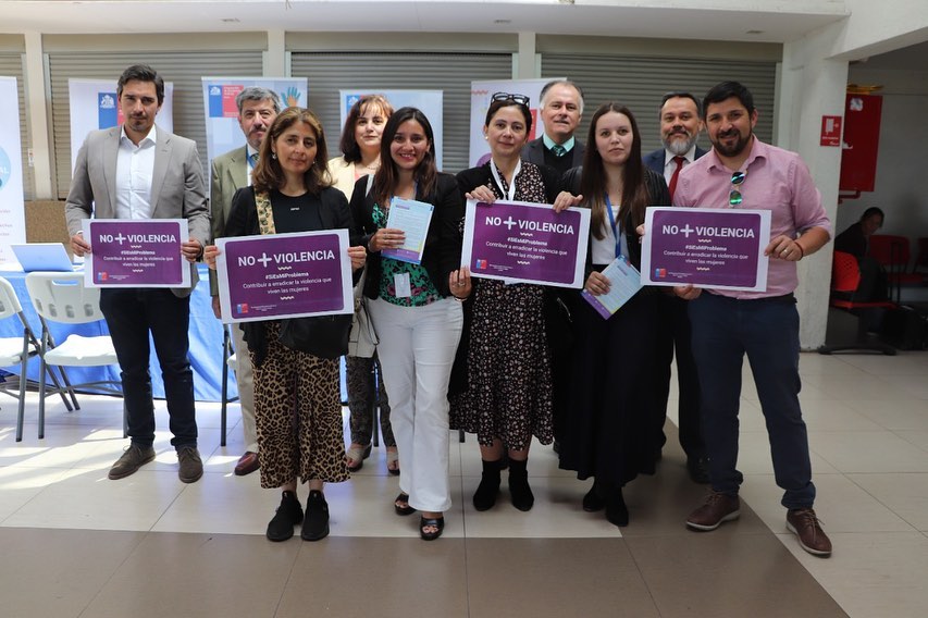 Equipos de la CAJ Biobío participan en ferias ciudadanas por la Erradicación de la Violencia Contra la Mujer